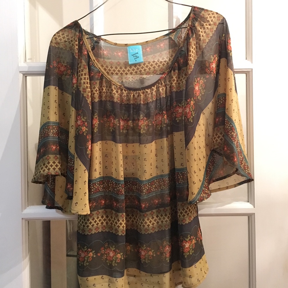 🐞 Boho Flirty Flowy Top 🐞
