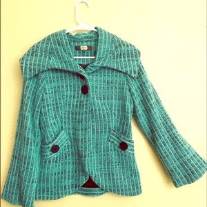 💍❤️1 HR SALE❤️Anthropologie Knitted Wool Jacket💍
