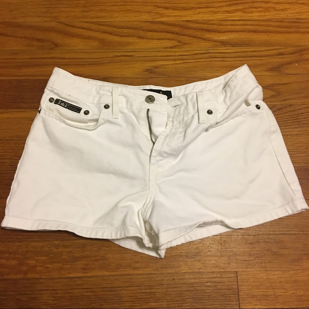 Vintage L.E.I White Denim Short