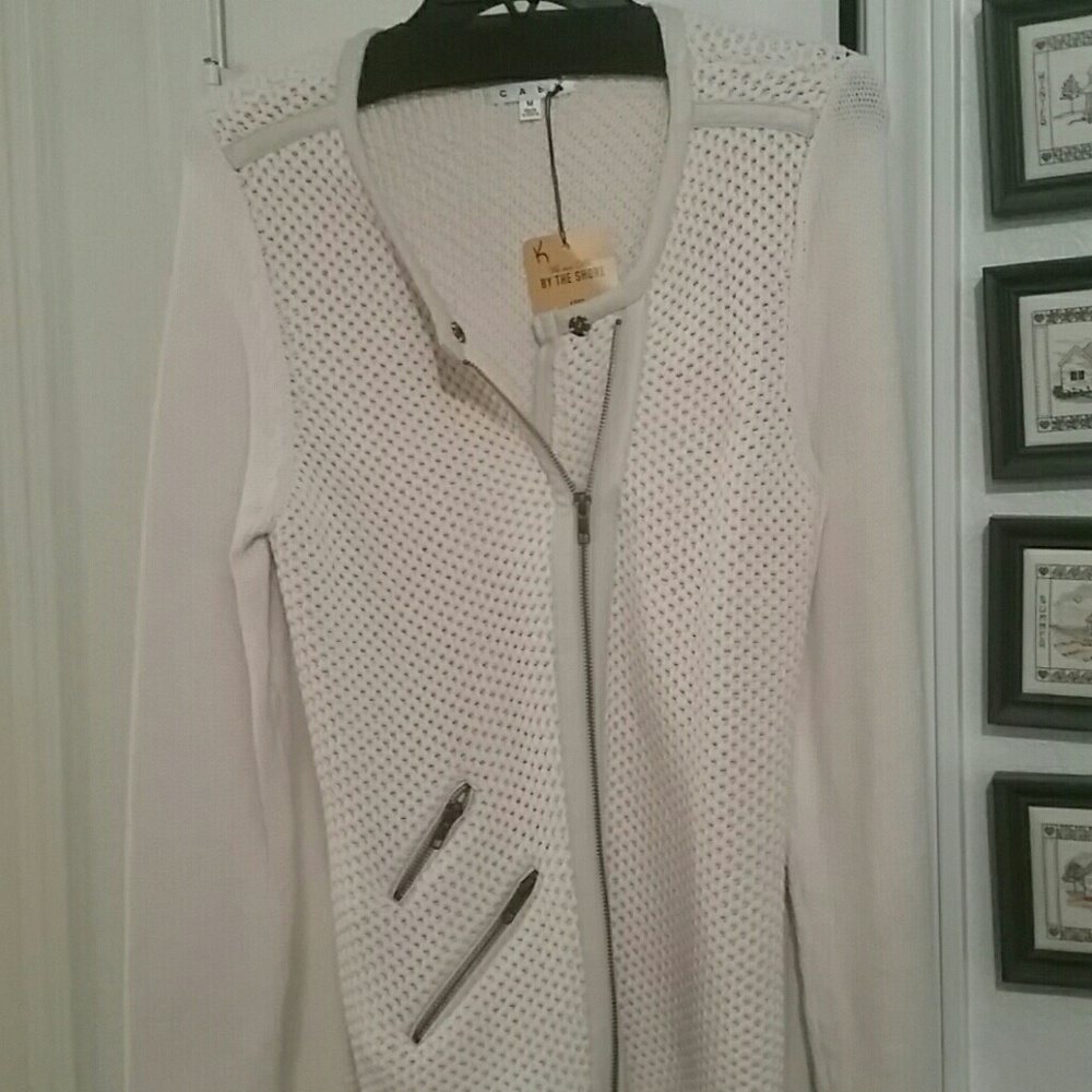 100% Cotton CAbi Roadster Sweater