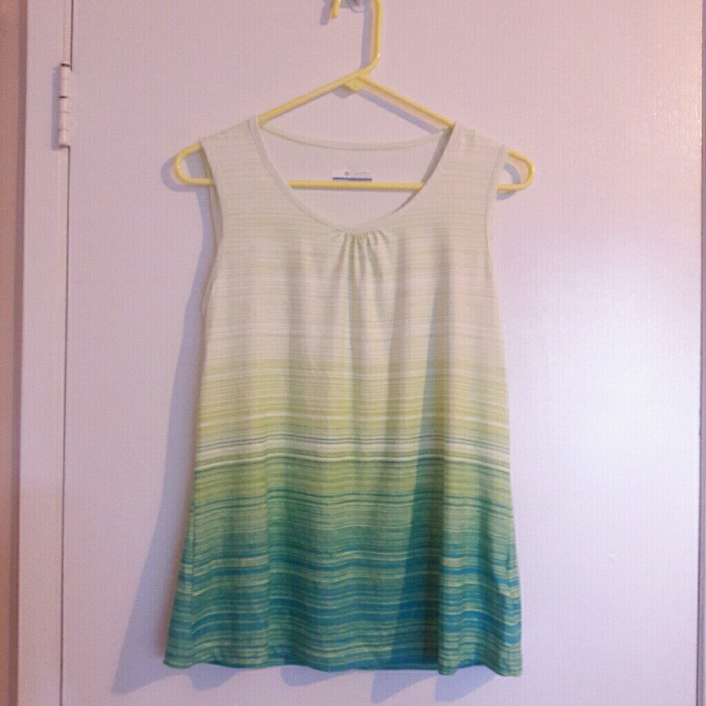 Columbia green ombre tank