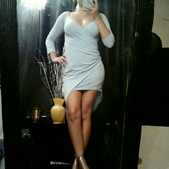 Dresses & Skirts - Baby Blue bodycon