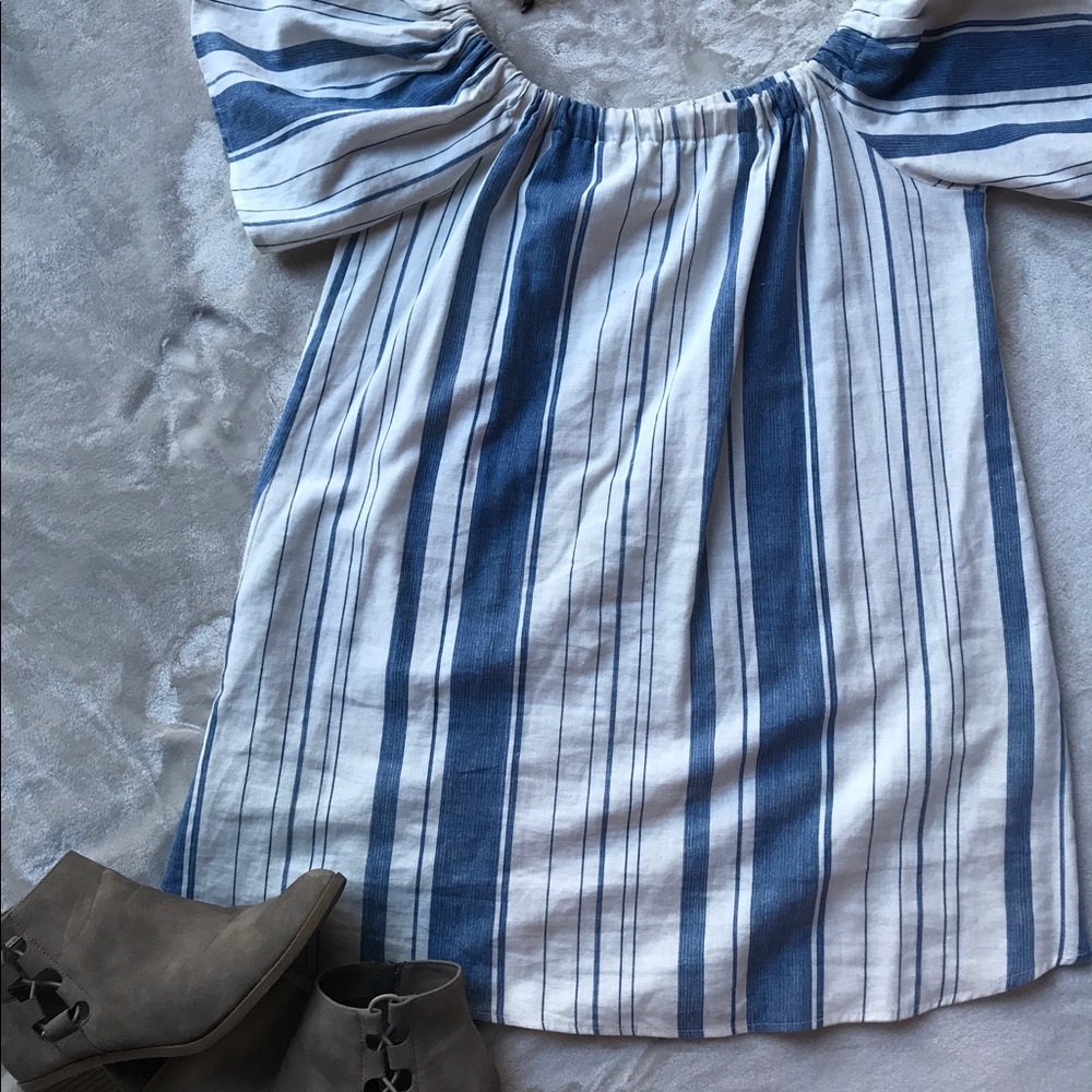 Off the shoulder dress