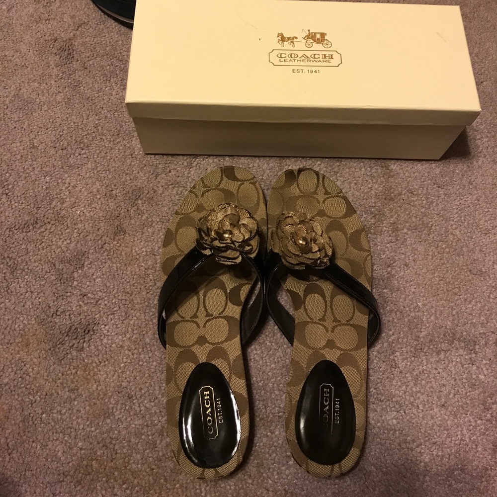 COACH Flip Flops