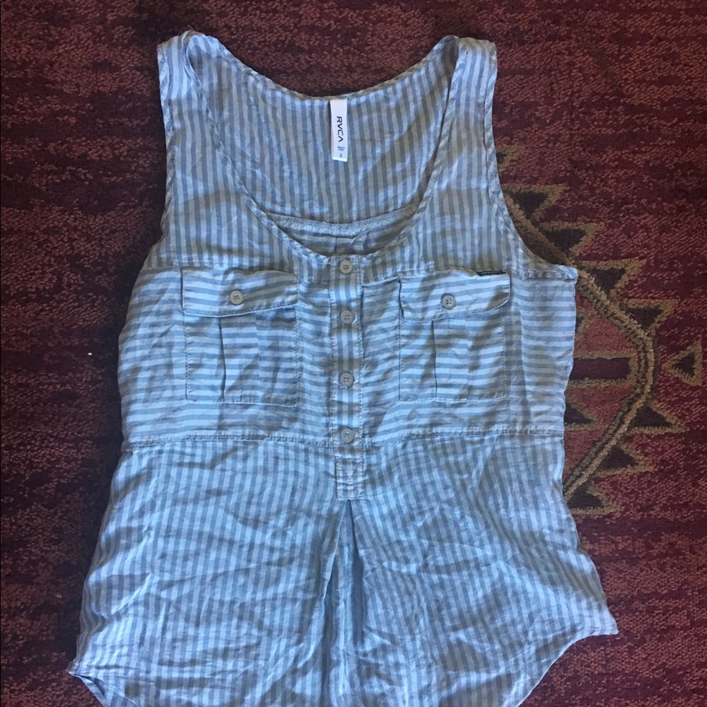 RVCA tank blouse