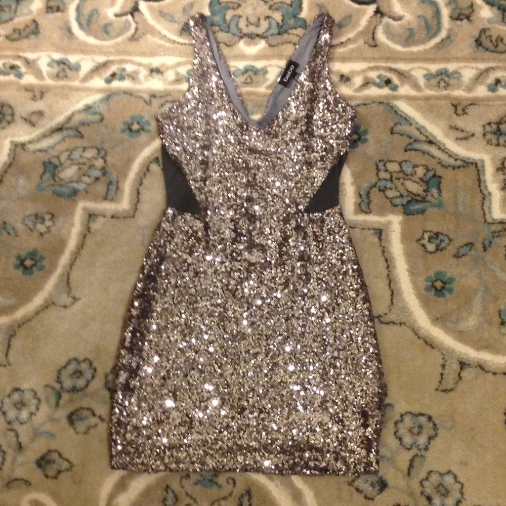 Bebe sequenced dress