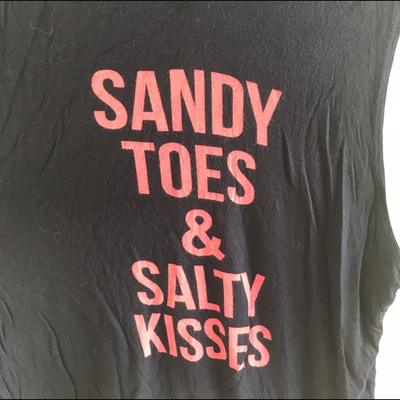 Sandy Toes & Salty Kisses Hooded Tank - Picture 2 of 6