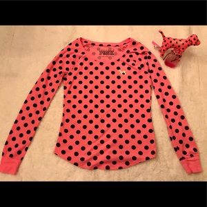 Victoria Secret Pink Pajama shirt (NWOT)