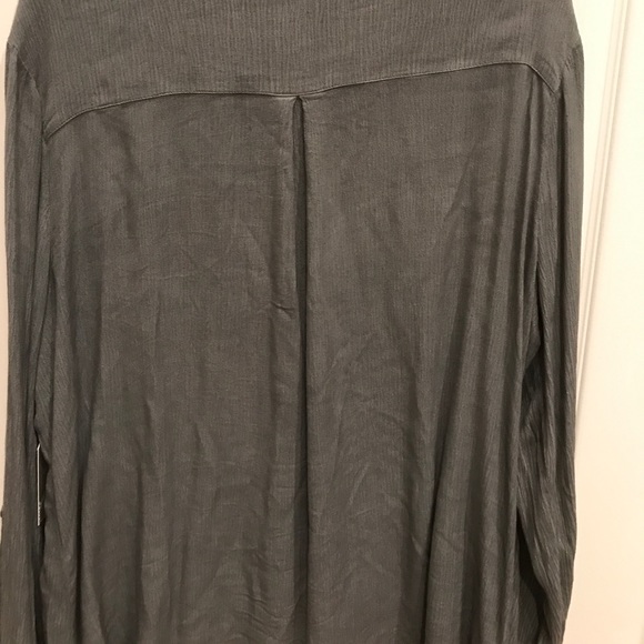 Grey Button Up Shirt - Picture 3 of 3