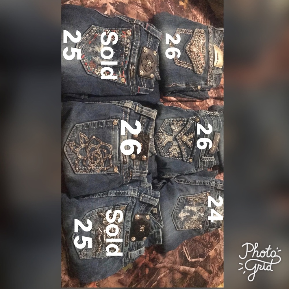 Brand name jeans