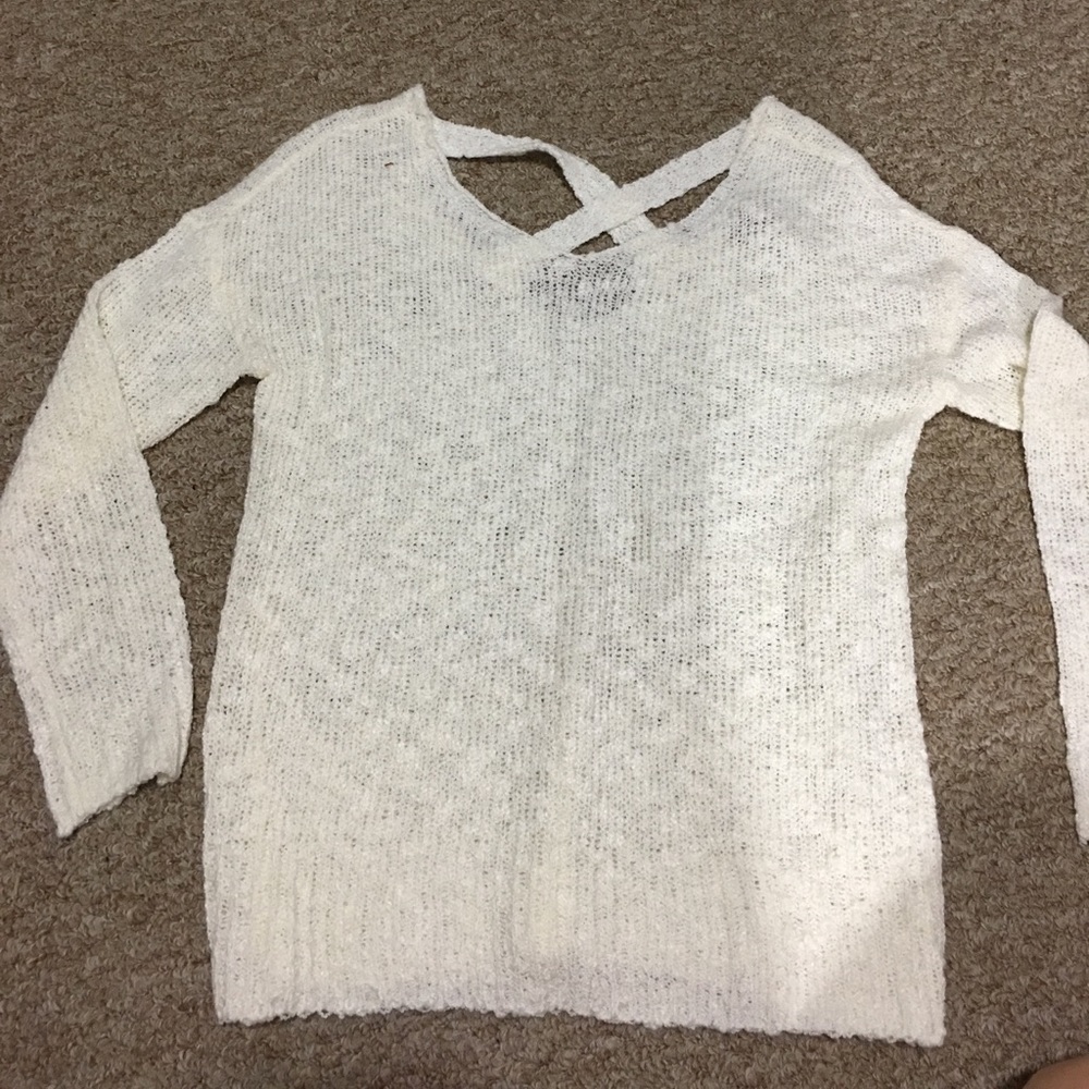 White sweater
