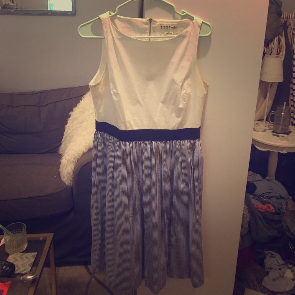 Kate spade broome street seersucker dress