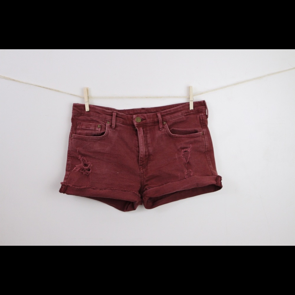 Maroon Shorts