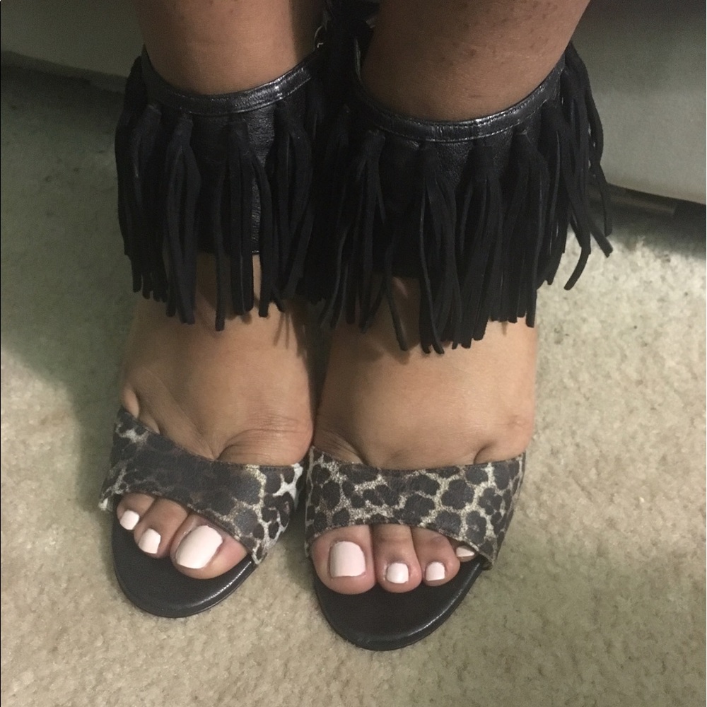 Jimmy Choo fringed heel