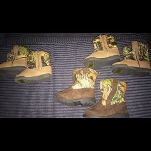 Children's Camo Boots