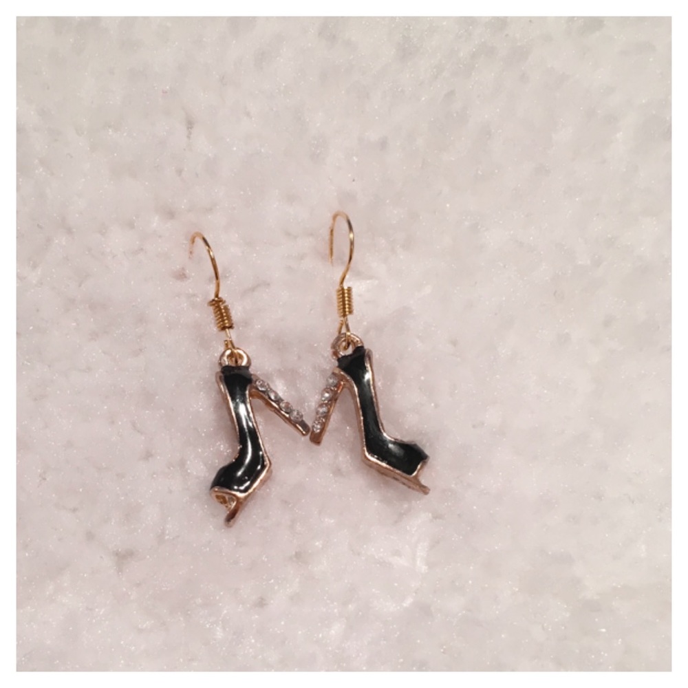 Head over heels earrings.