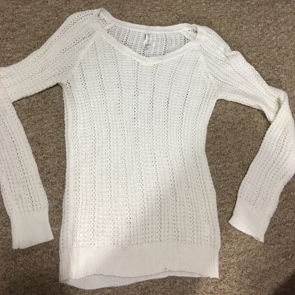 White sweater
