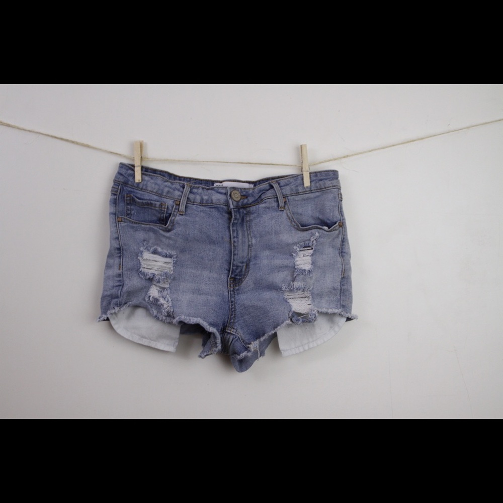 Distressed Shorts
