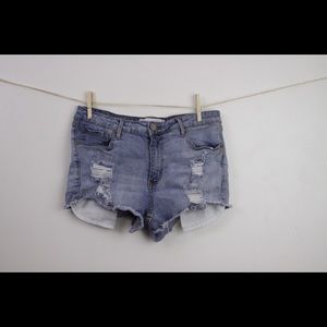 Distressed Shorts