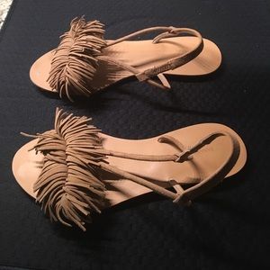Fringed Sandals
