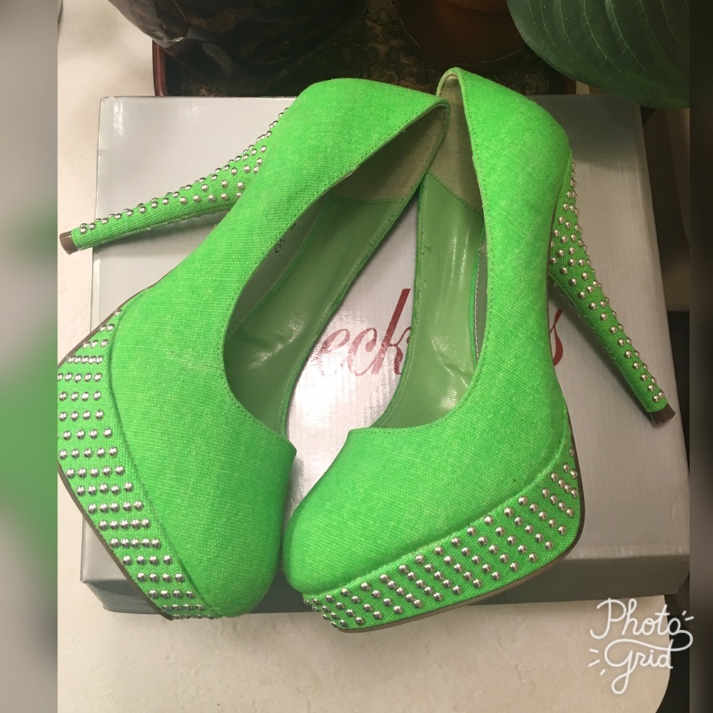 Green heels