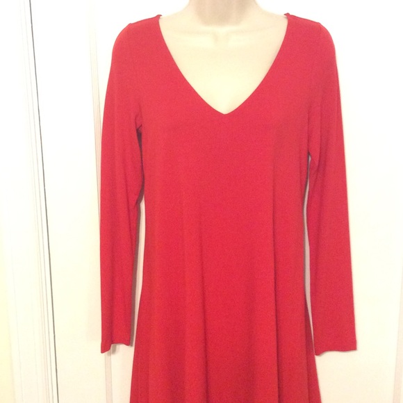 NWOT Red Express Dress - Picture 2 of 5