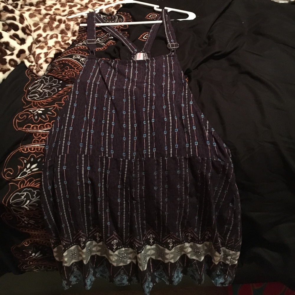 Overall style romper