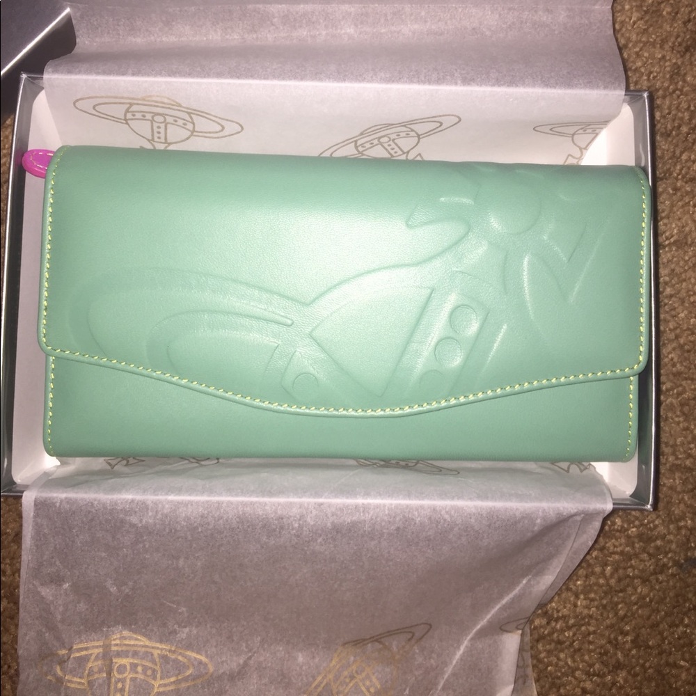 Authentic Vivienne Westwood leather wallet