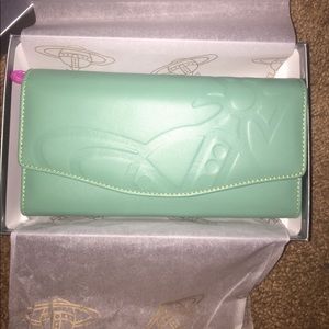 Authentic Vivienne Westwood leather wallet