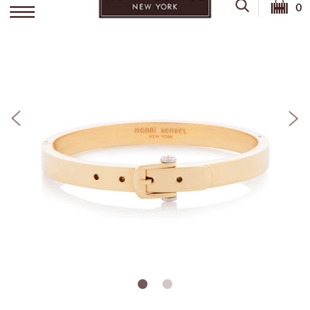 Henri Bendel buckle up baby bangle, authentic!!!!