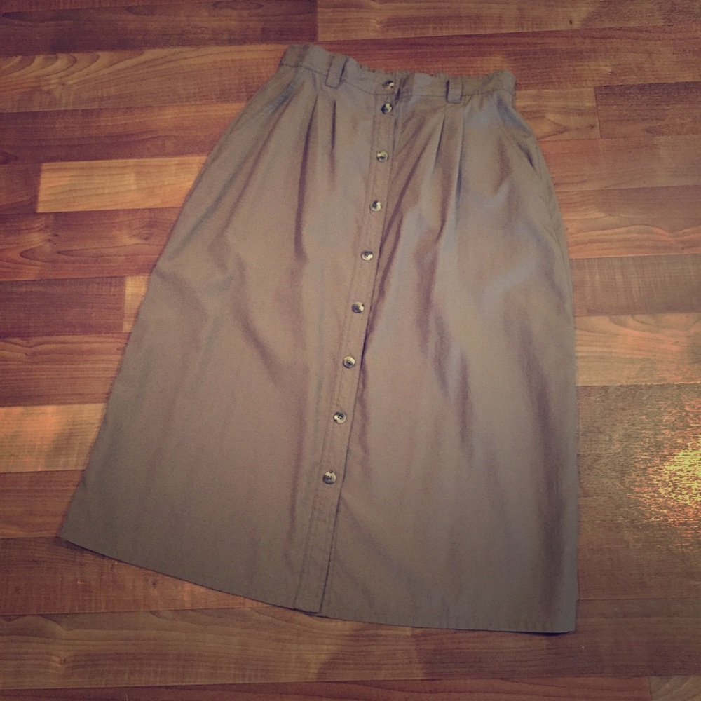 Vintage Cargo Skirt