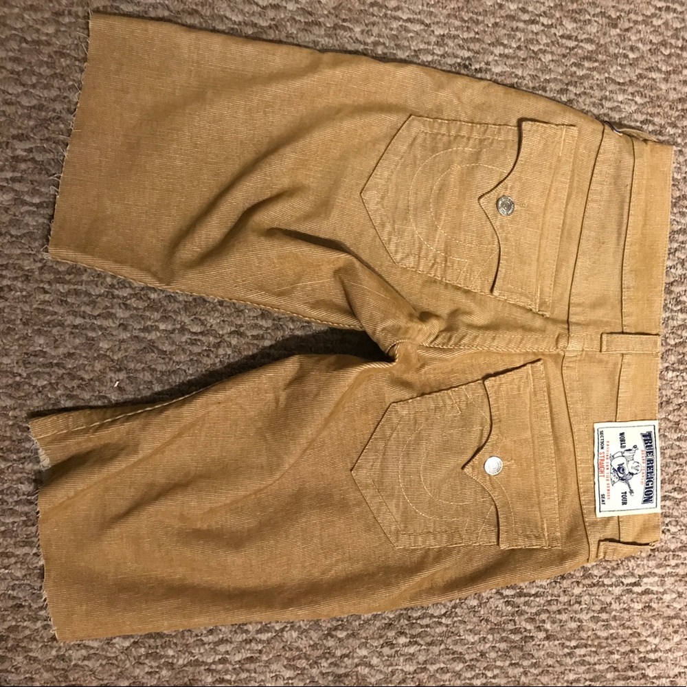 Cut off True Religion Shorts. Excellent condition
