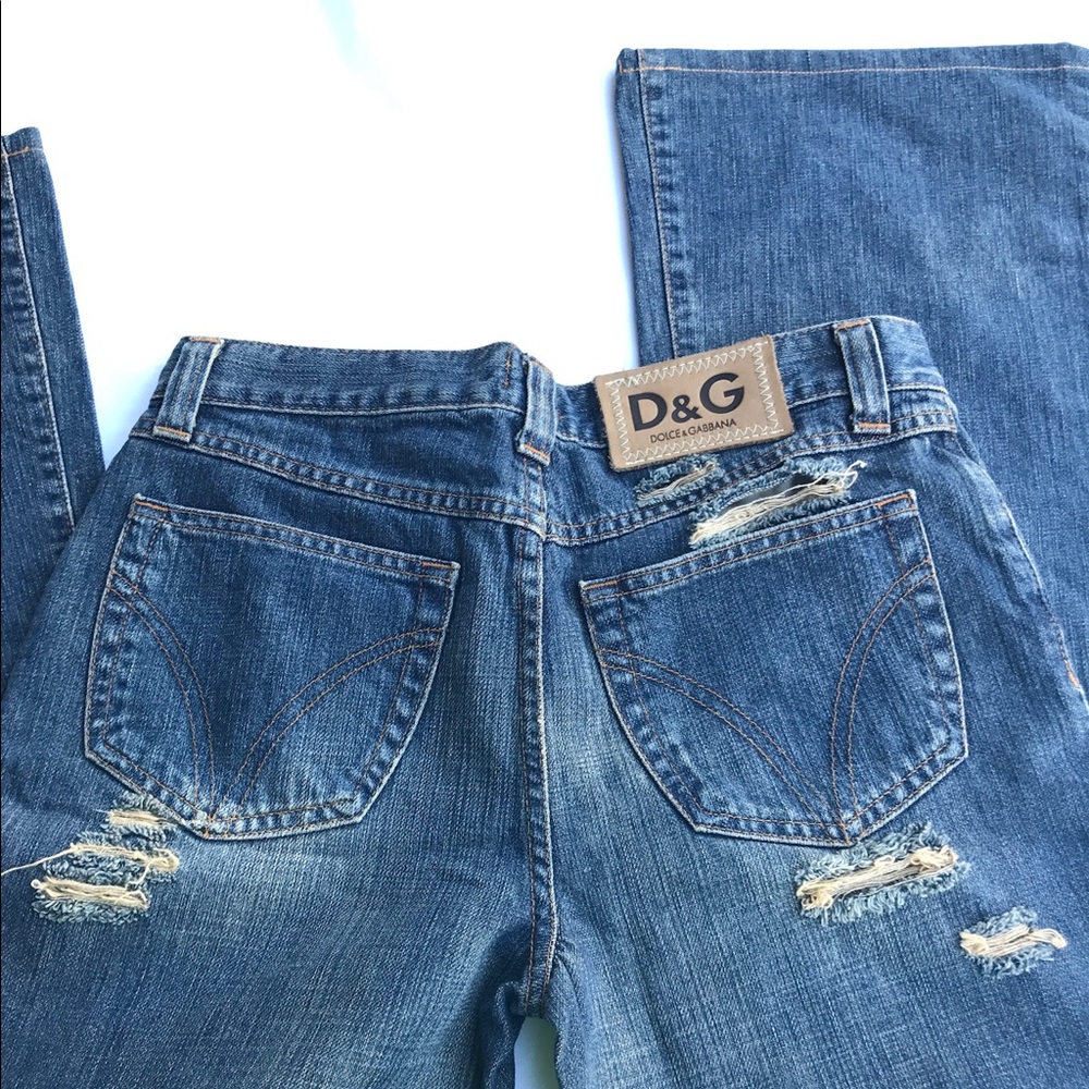 D&G distress jeans 👖
