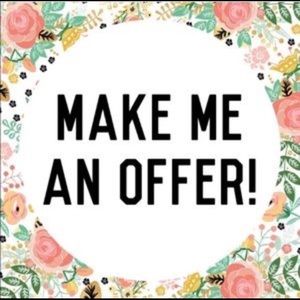 If you see something you like just make an offer