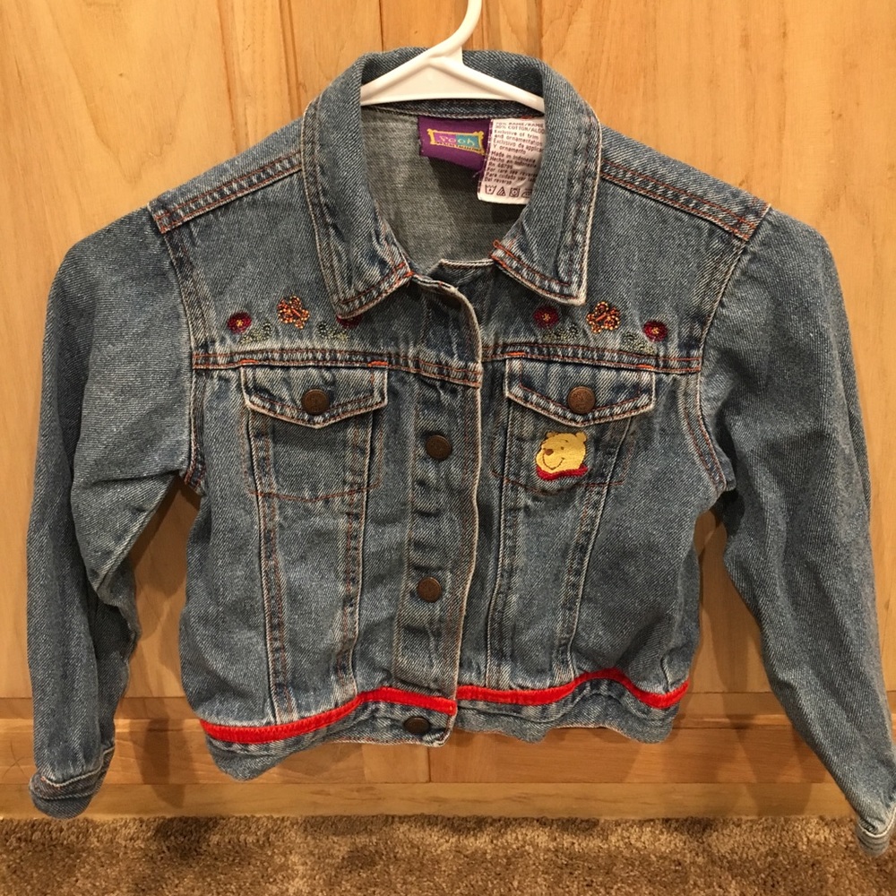 Winnie the Pooh jean jacket