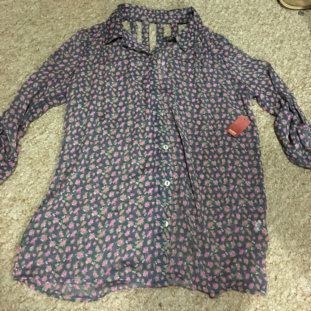 Floral blouse