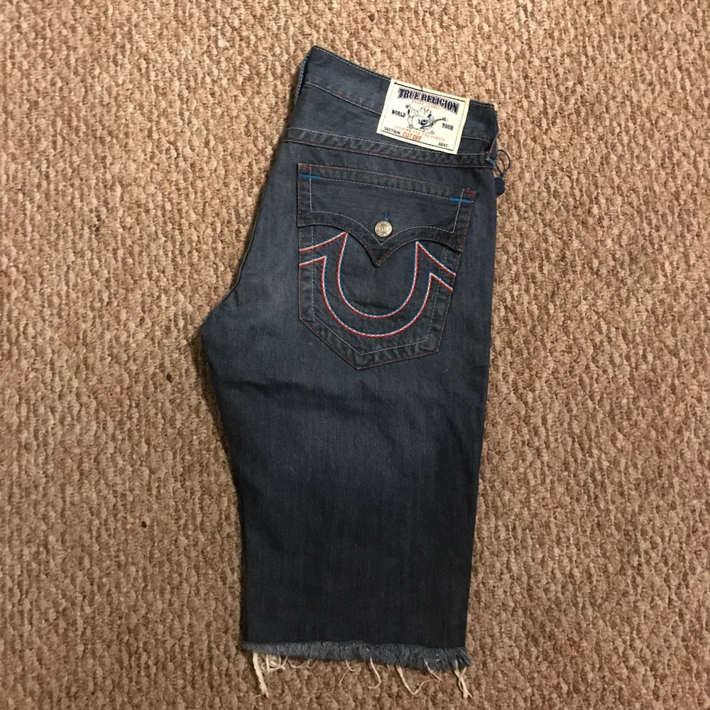 True Religion cut offs