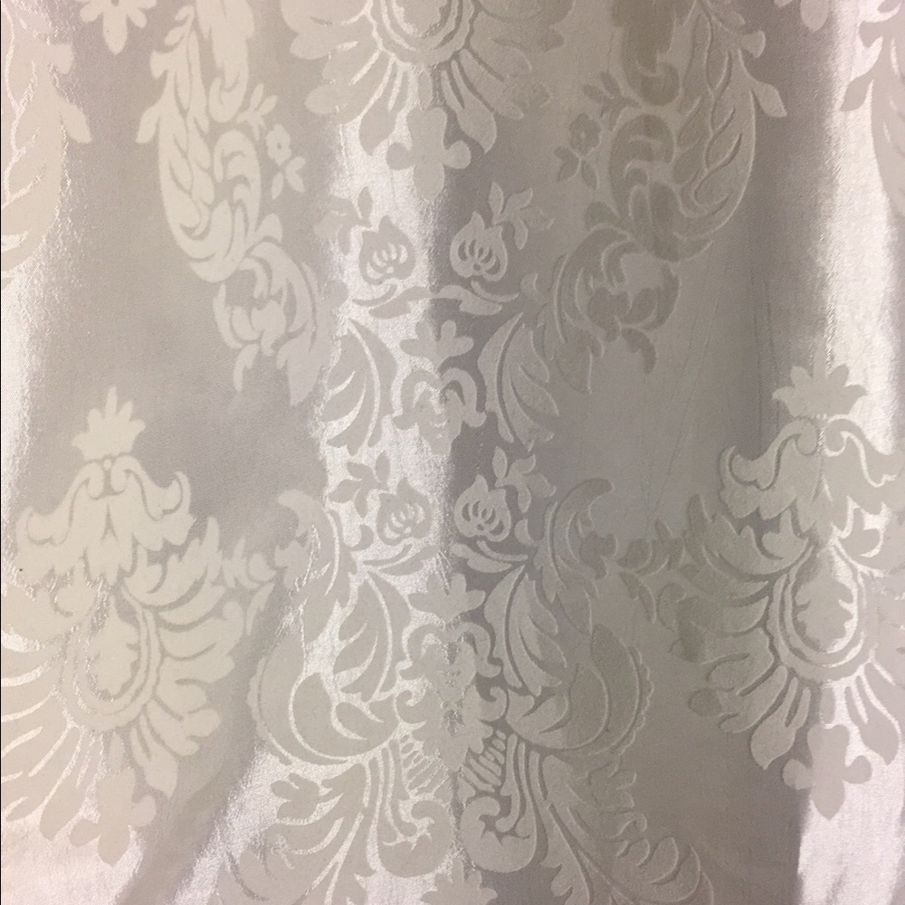 White Curtains Bedroom Living room