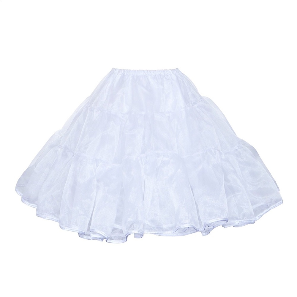 White crinoline