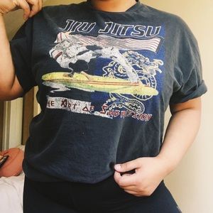 Joy jitsu vintage graphic tee