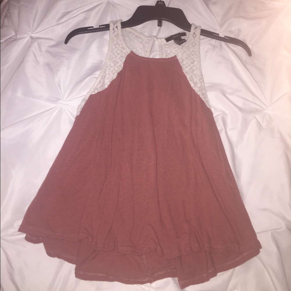 Forever 21 Mauve Detailed Shirt