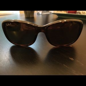 Ray Ban RB4174 Havana 56 sunglasses, crystal brown
