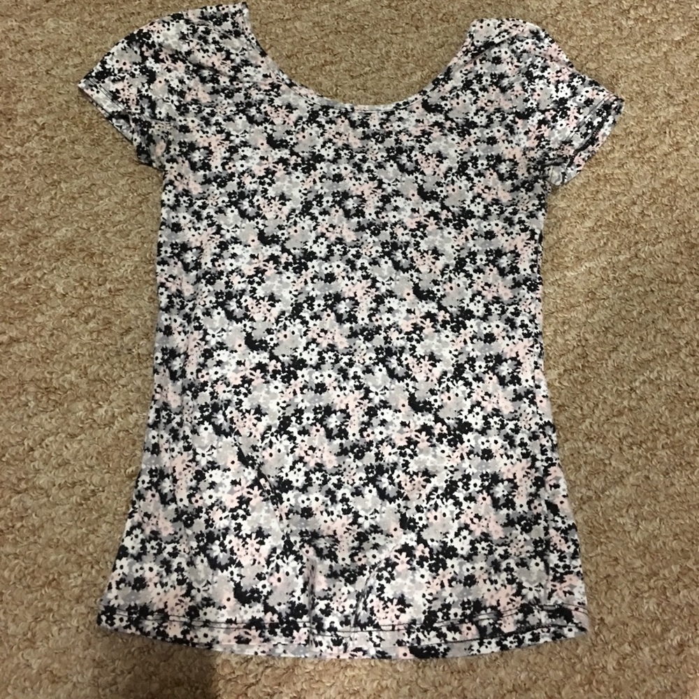 Floral body con top