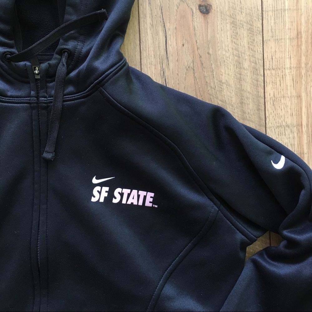 Nike therma fit hooded fleece jacket size M