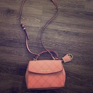 MIchael Kors- light pink satchel