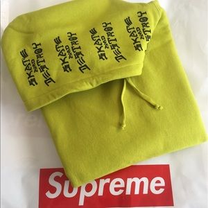 Supreme X Thrasher Boyfriend Hoodie SS17