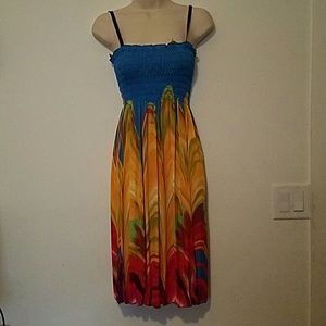 Swim cover/ Summer Dress/ Long Skirt  one size
