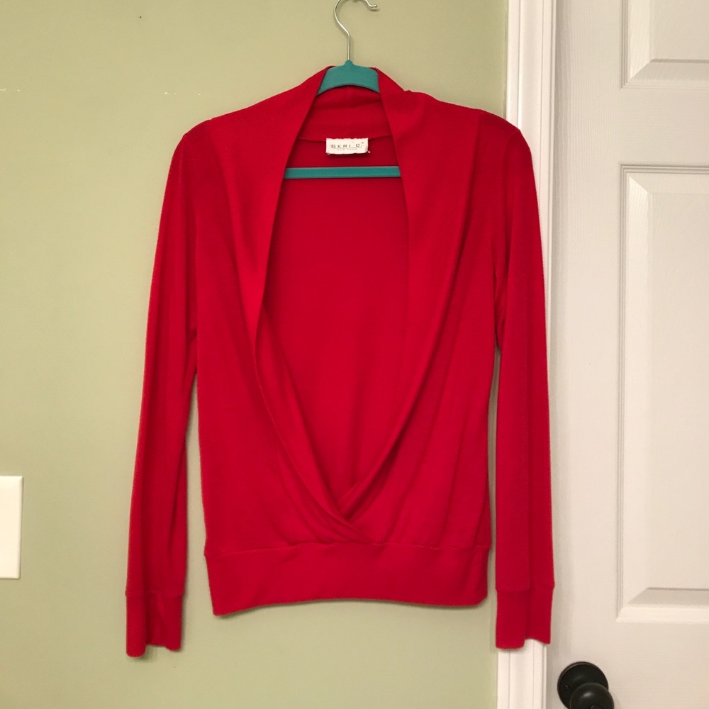 Bright Red Top