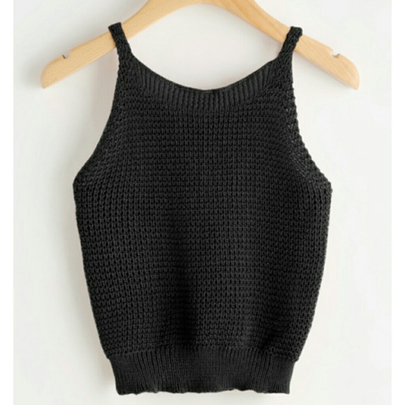 🌟SUNDAY SALE🌟📣LAST ONE📣 🌿CROCHET KNIT TOP🌿 - Picture 2 of 7