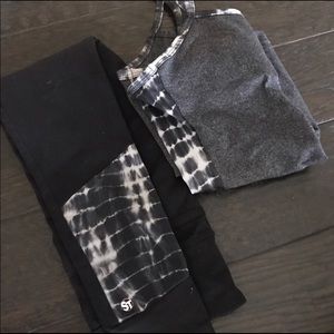 Yoga/Barre tie dye workout outfit